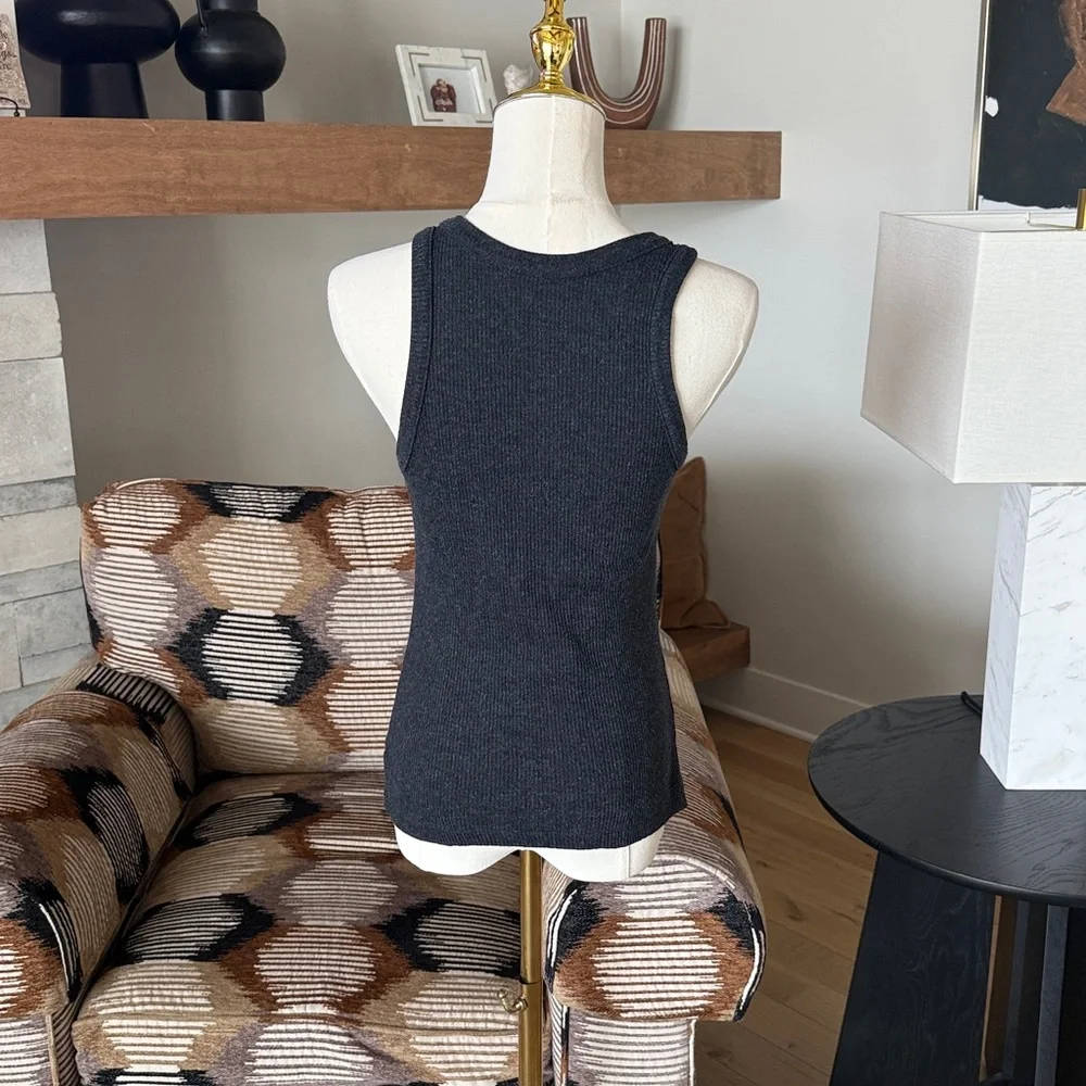 Agolde Bailey Ribbed Tank - Picture 3 of 12